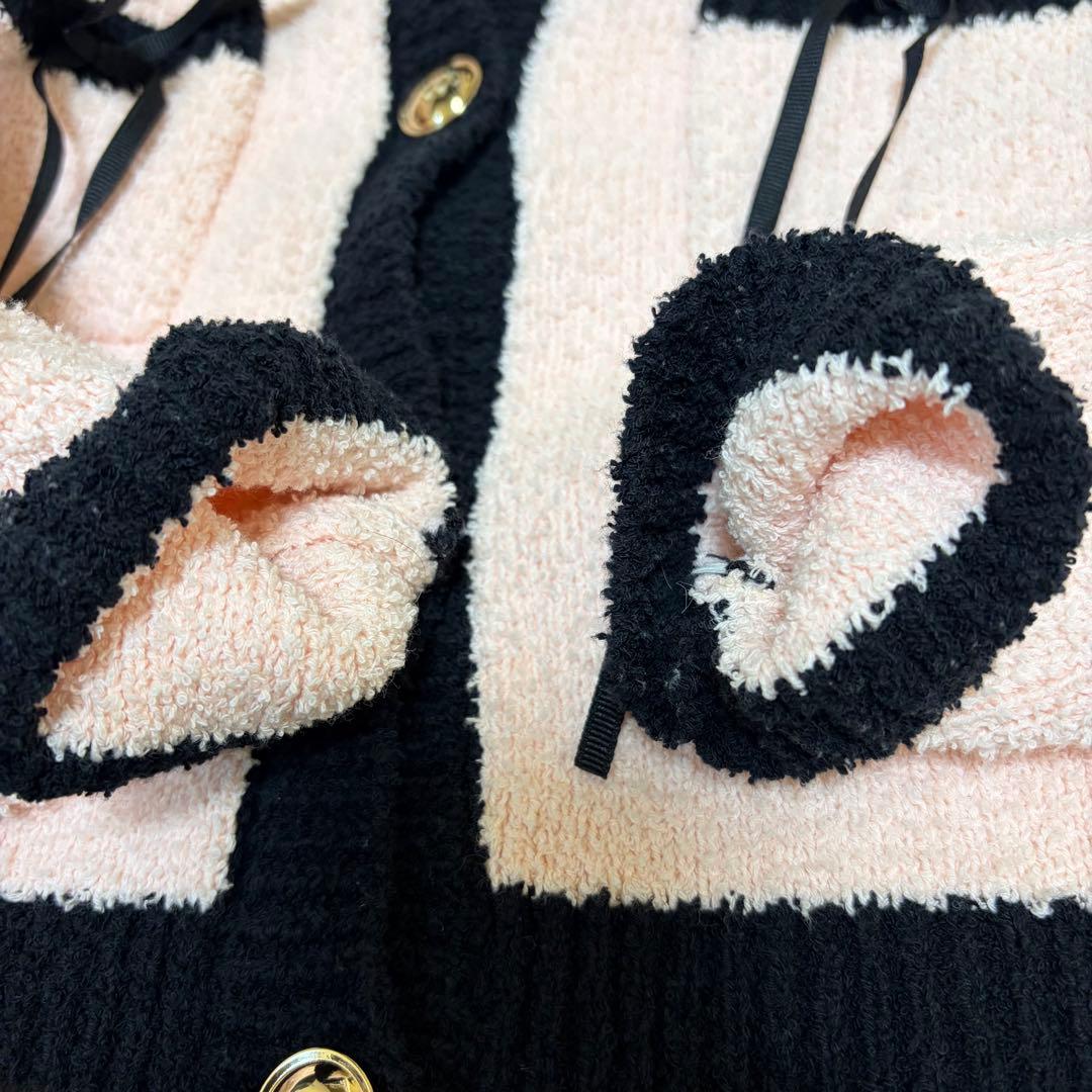 épine piping ribbon cardigan