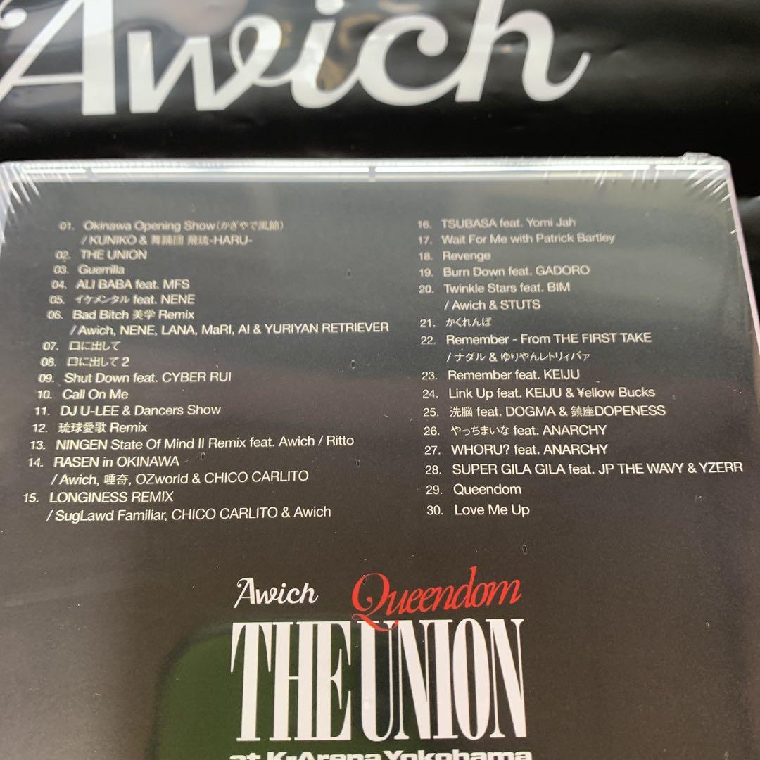 新品未使用☆受注生産☆Awich ファングラブ限定 THE UNION DVD