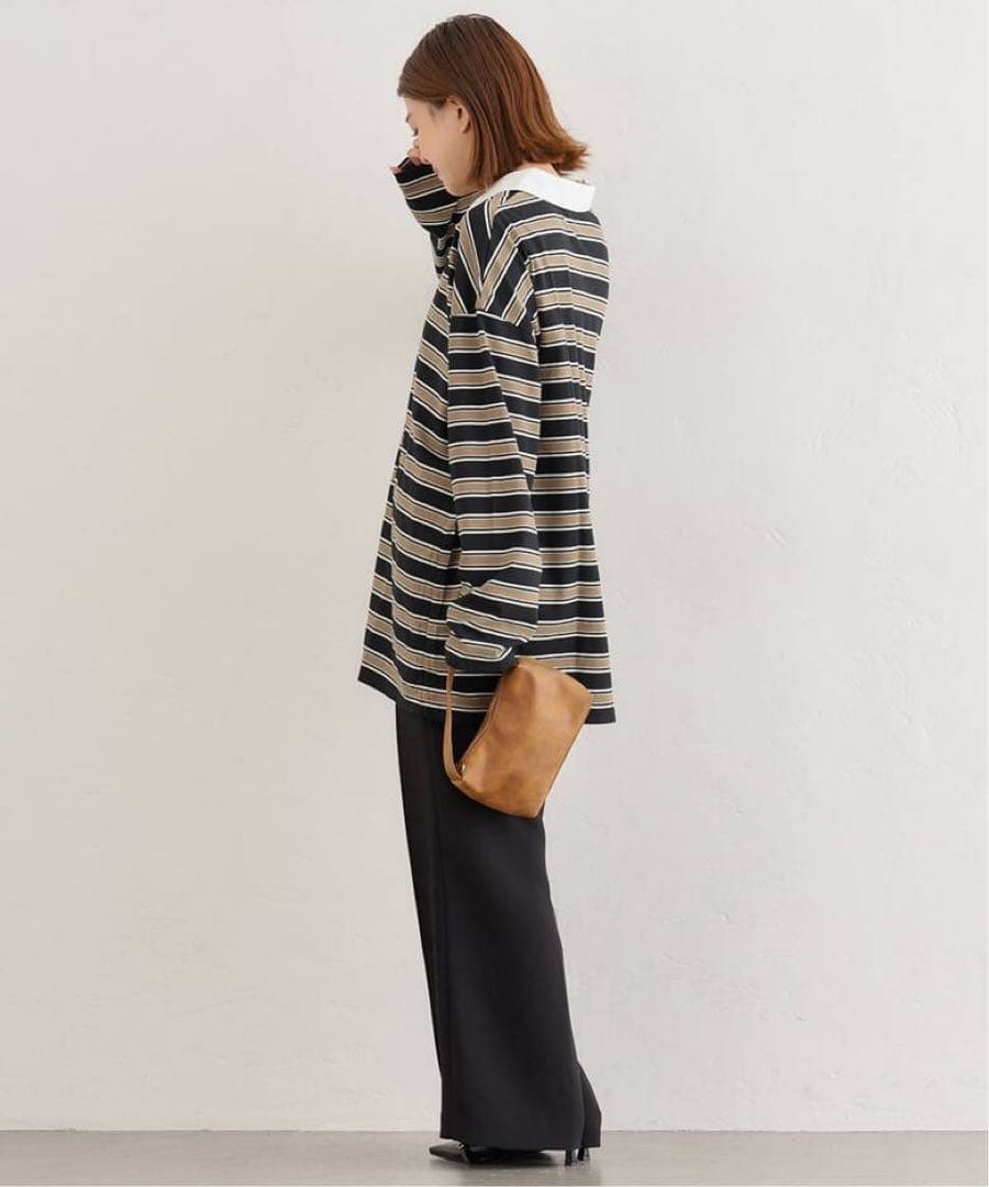 U by SPICK&SPAN オーバーサイズポロシャツ