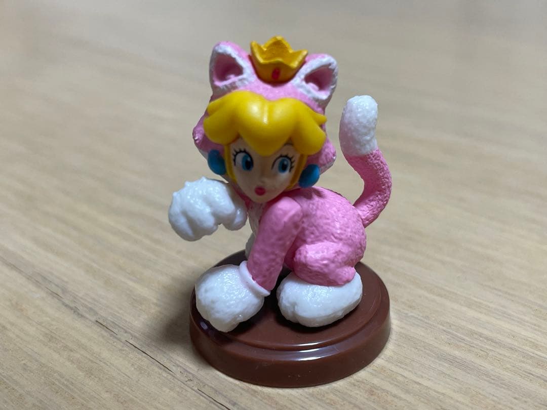 チョコエッグ　無敵マリオ　ネコロゼッタ　ネコピーチ　セット
