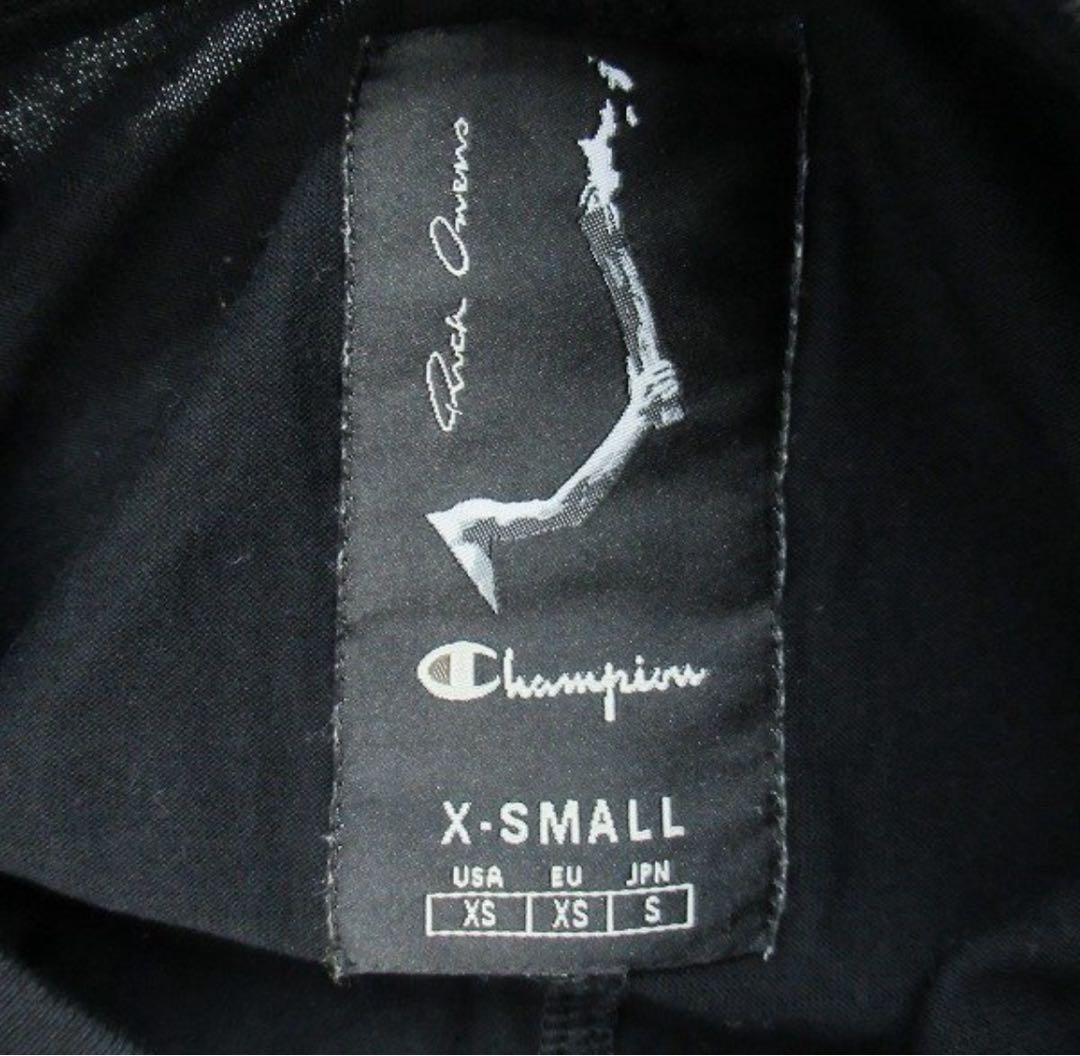 Rick Owens champion ノースリーブTシャツ ブラック XS