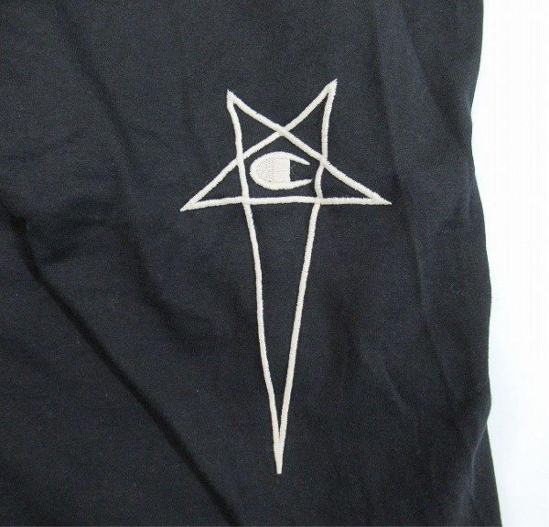 Rick Owens champion ノースリーブTシャツ ブラック XS