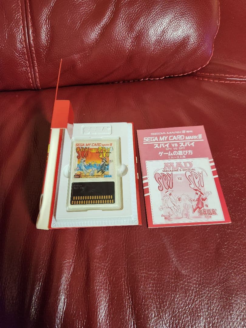 スパイ vs スパイ SEGA MARK III ゲーム　美品