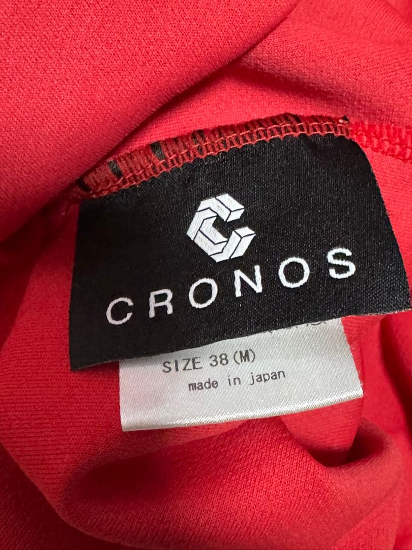 やーず　CRONOS タンクトップ レッド貴重な日本製