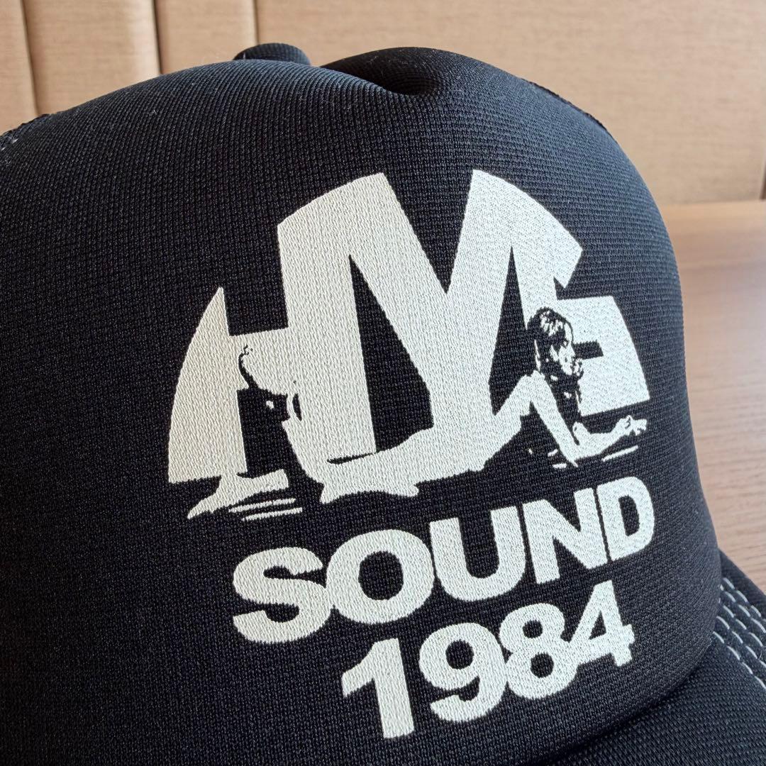 HYSTERIC GLAMOUR HYS SOUND メッシュキャップ　ブラック