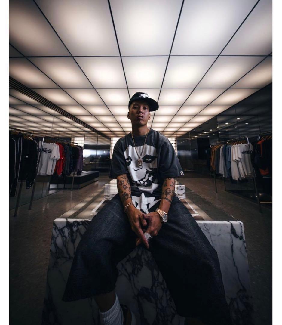 セントマイケル BAPE_SS T-SHIRT/ALWAYS LOVE L