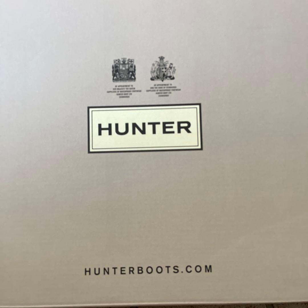 HUNTER ネイビー長靴レインブーツ