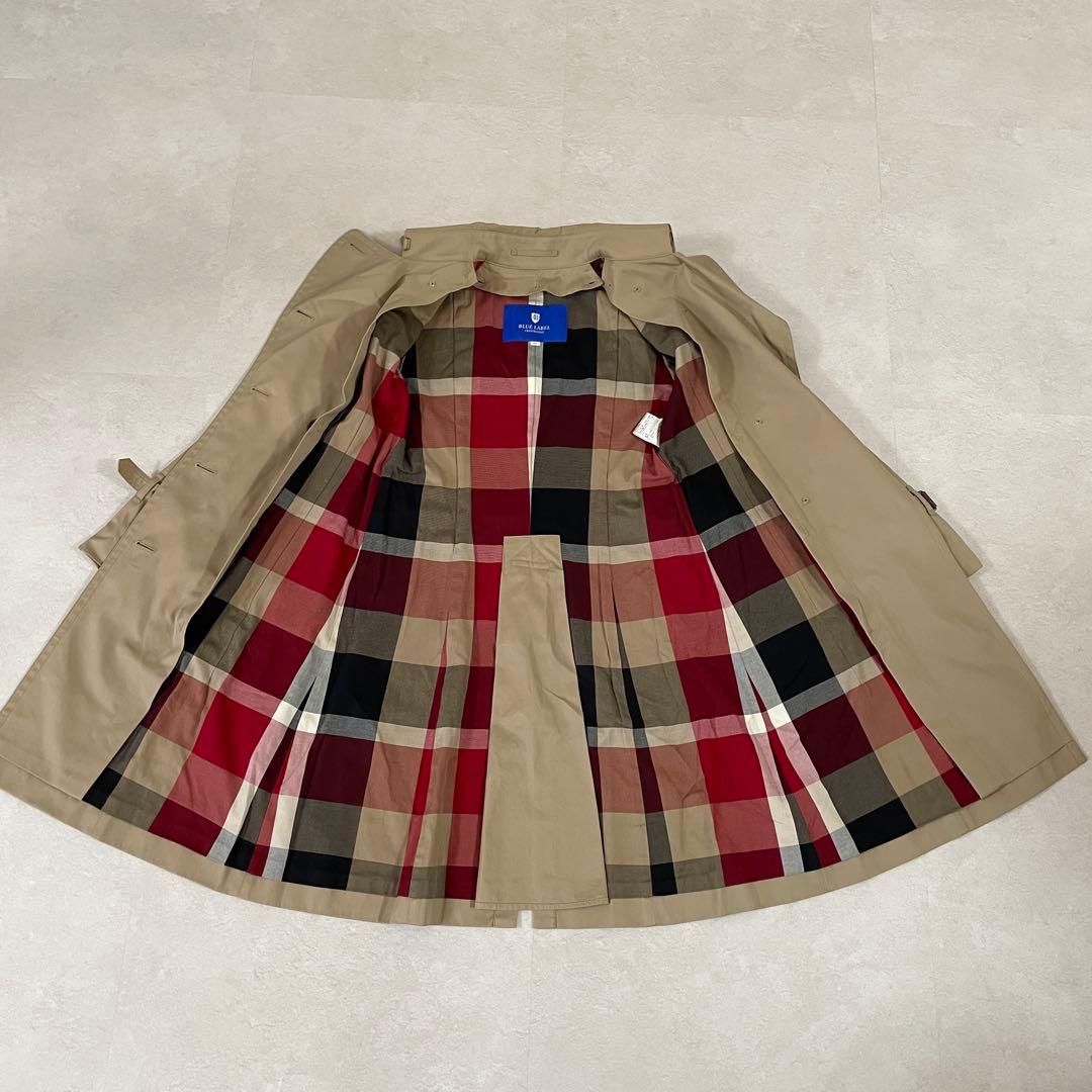 【2枚組】ブルーレーベル クレストブリッジ トレンチコート ダブルブレスト