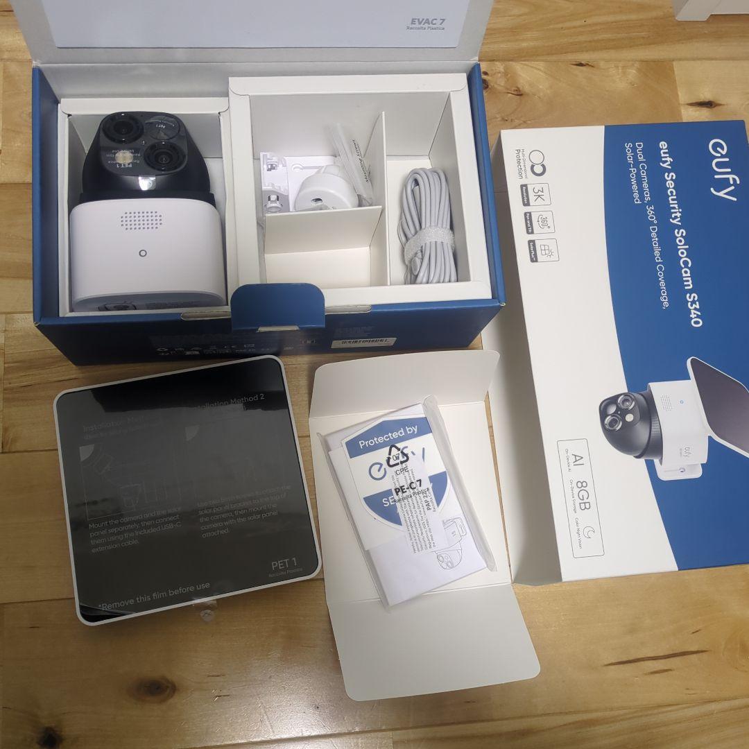 防犯カメラ eufy Security SoloCam S340