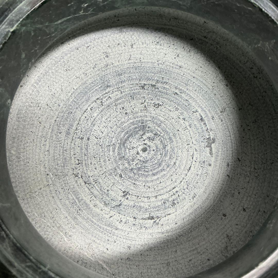 【美品】　アンティーク　レトロ　蛇紋石　香炉　仏具　茶道具　置物