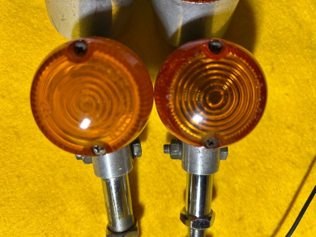 ホンダCB72ビンデージアルミ製ヨーロピアンウインカー４個(中古)