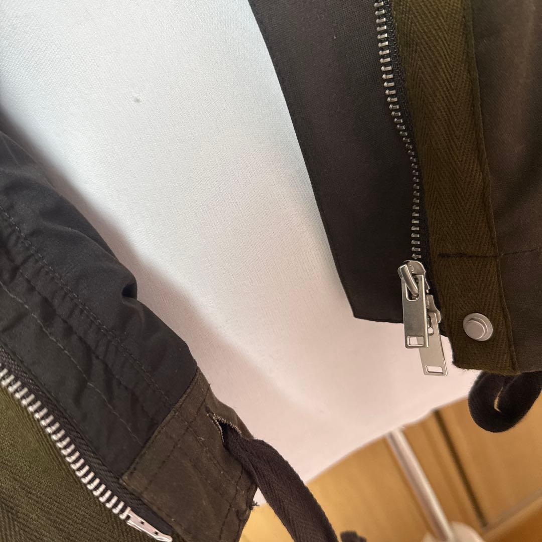 タイムセール‼︎新品　ZARA ワックスフィニッシュ　コーデュロイ　ミリタリー