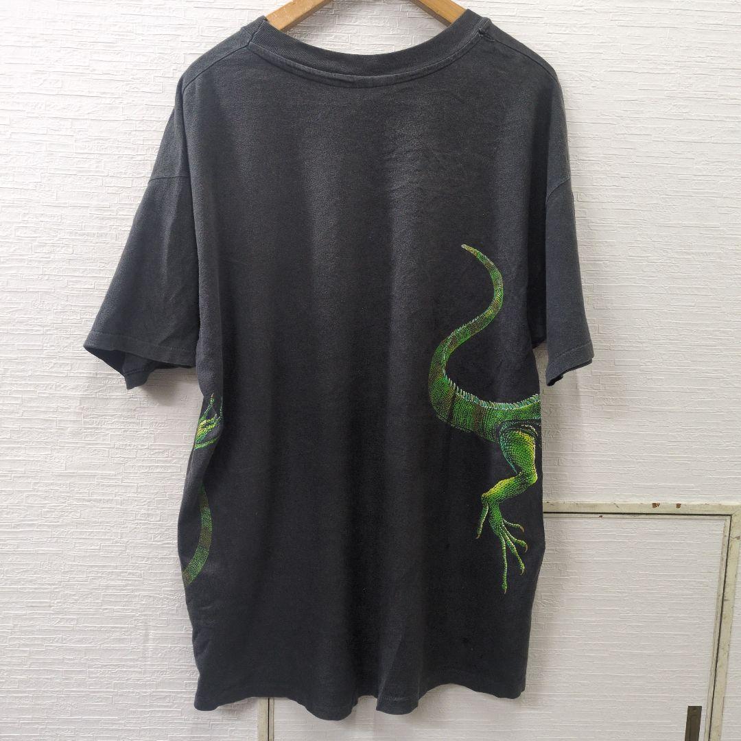 90s イグアナTシャツ