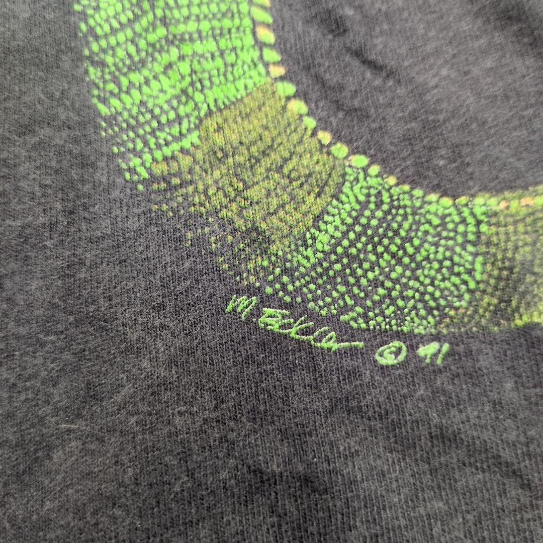 90s イグアナTシャツ