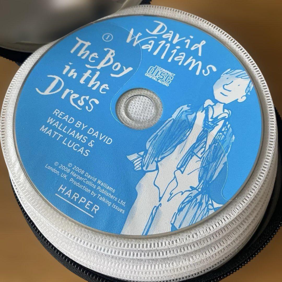 児童洋書 David Williams 8冊＋朗読CD(8冊分の合計28枚)