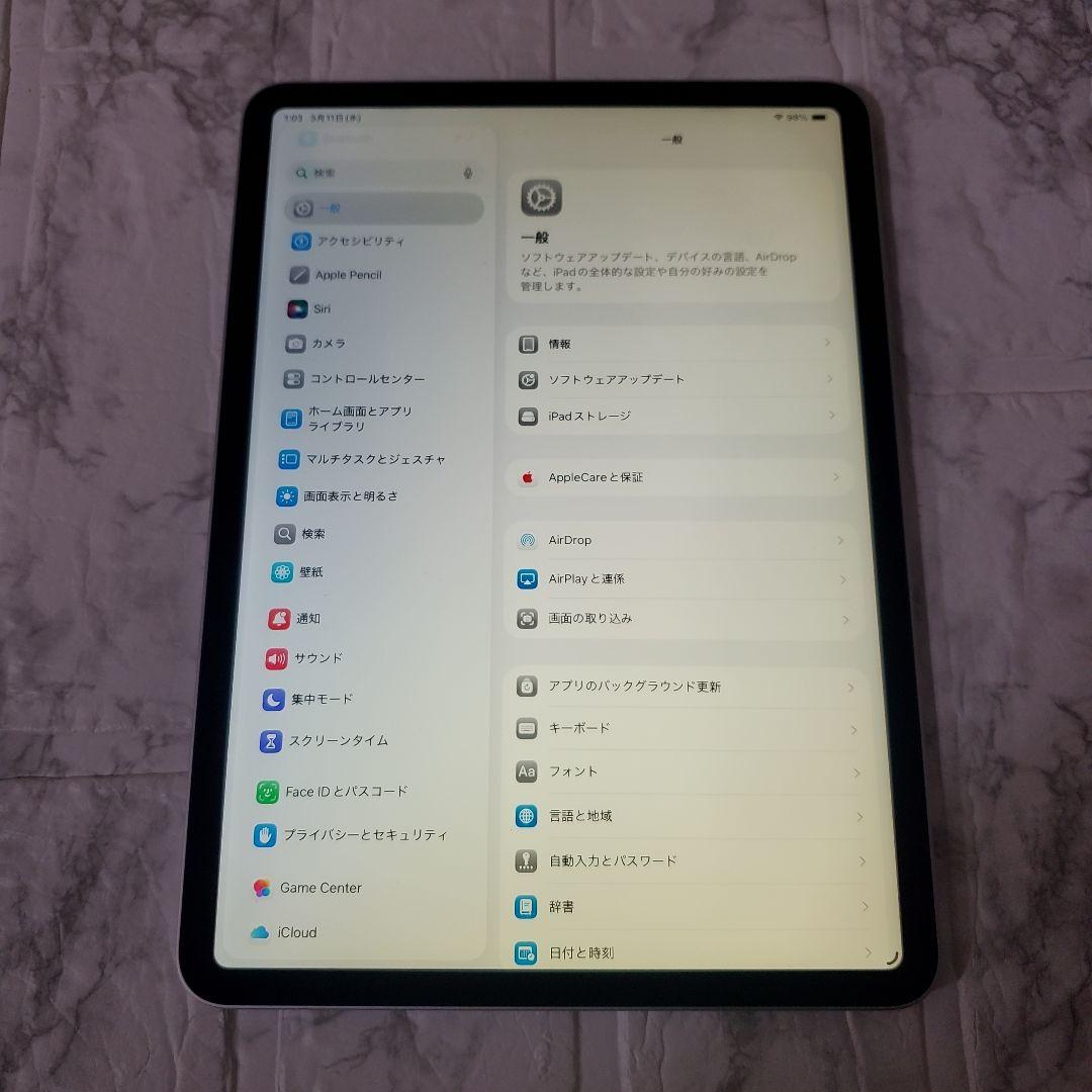 153 iPad Pro 11インチ 第2世代 128GB Wi-Fi シルバー