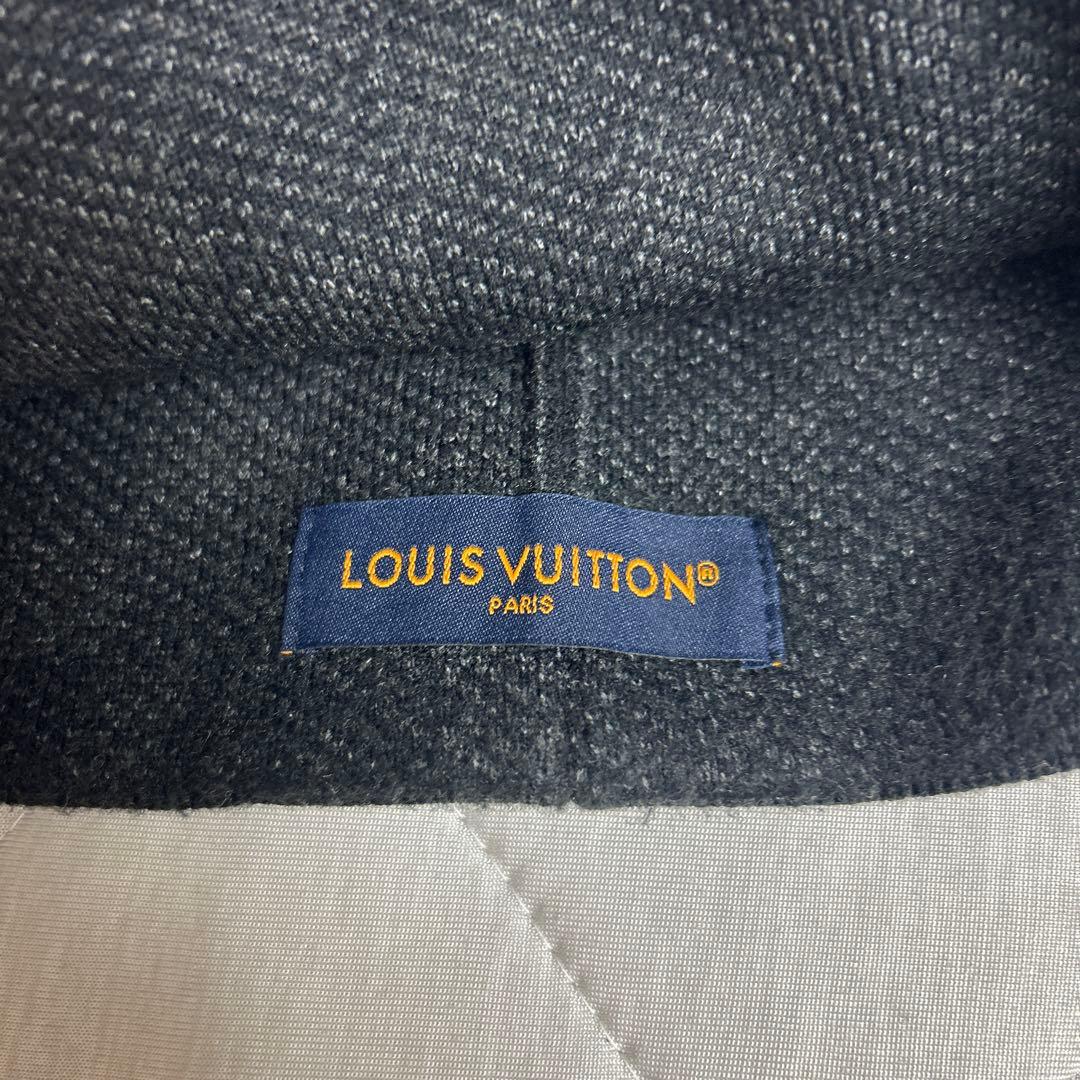 Louis Vuitton ニット帽 ダークグレー