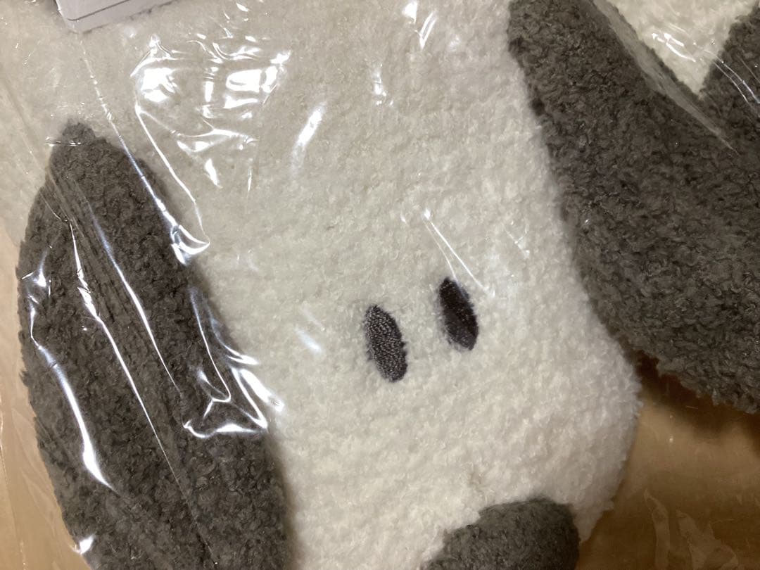 ジェラートピケ　PEANUTS ベビモコフェイスヘアバンド＆ルームシューズ