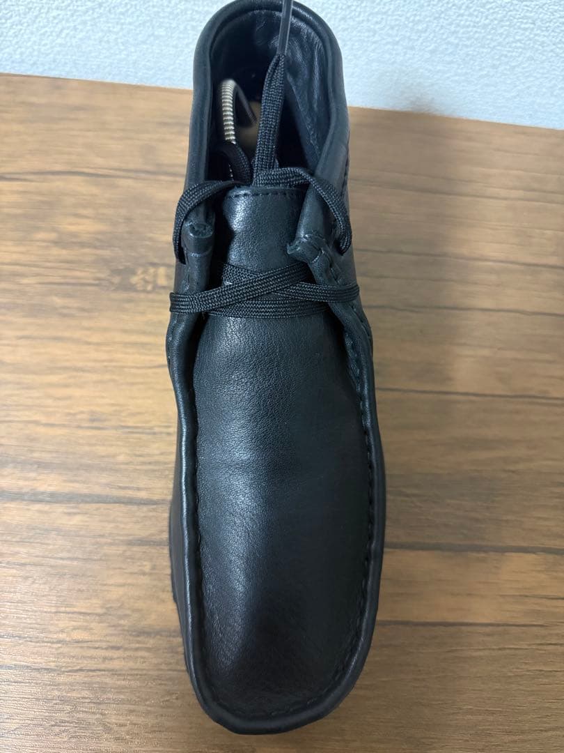 【美品/付属品完備】クラークス ワラビー GTX ゴアテックス UK8 黒