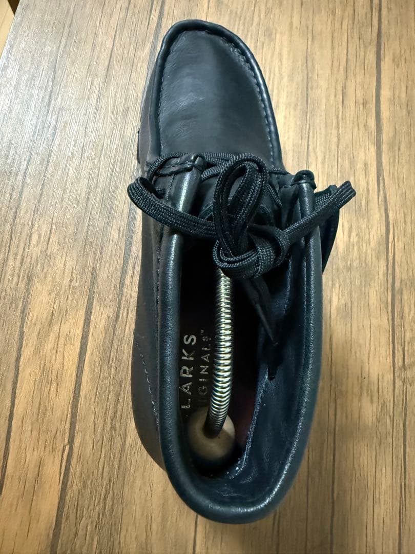【美品/付属品完備】クラークス ワラビー GTX ゴアテックス UK8 黒