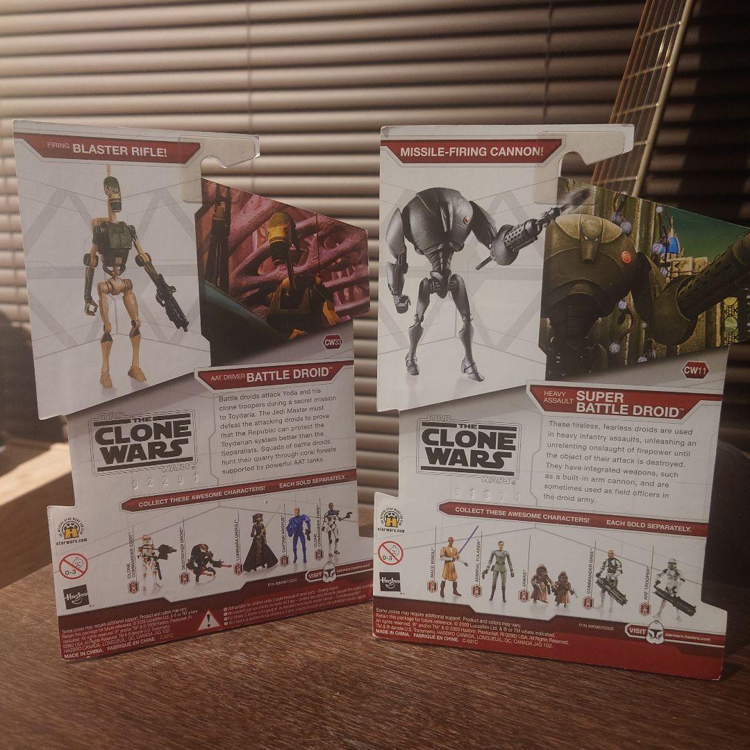 スター・ウォーズ クローンウォーズ バトルドロイド 　 フィギュアセット