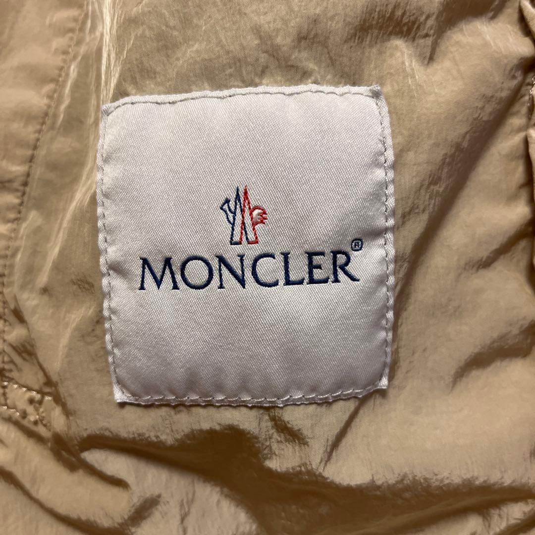 MONCLER スプリングコート M ベージュ