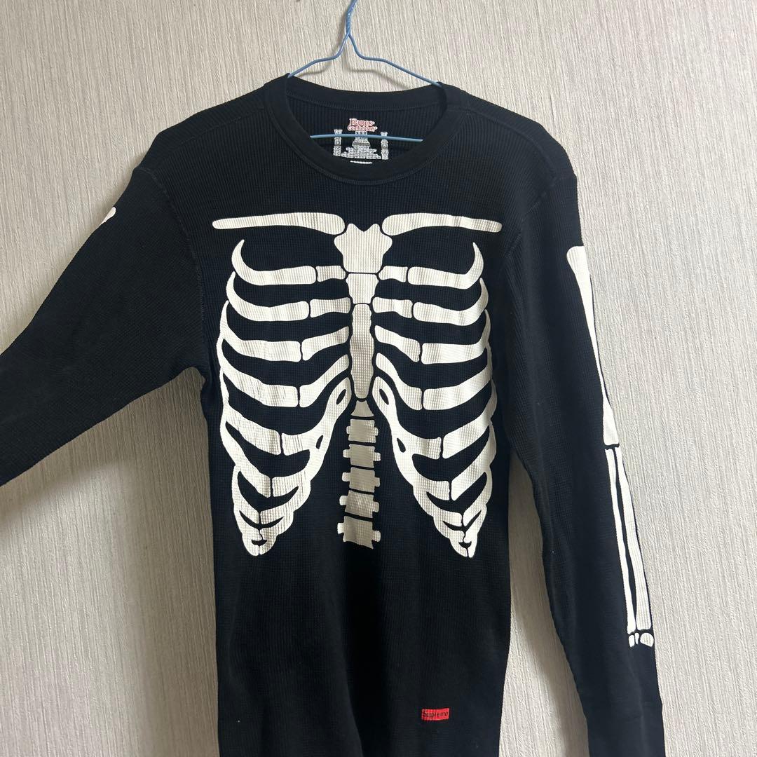 Supreme スケルトンプリント Tシャツ M