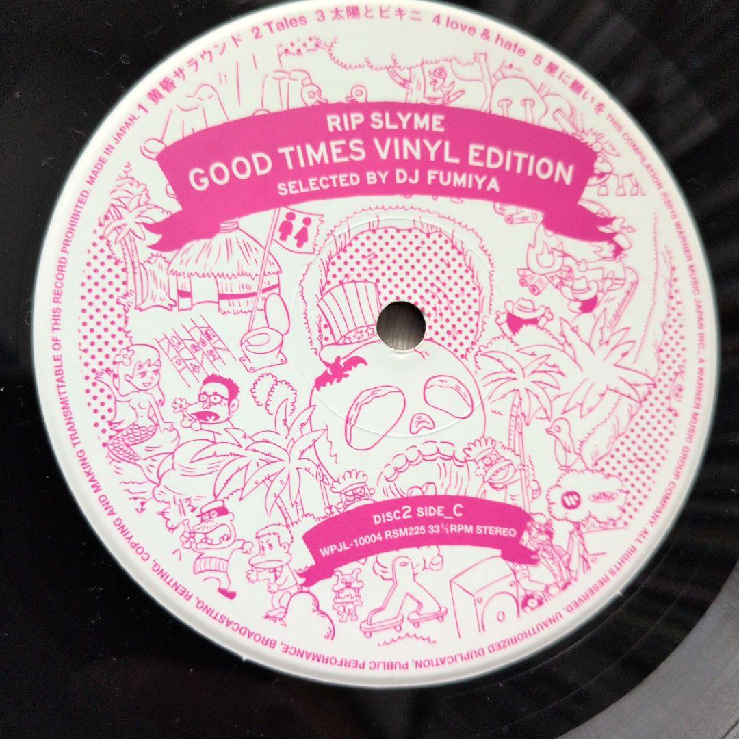 邦楽 RIP SLYME GOOD TIMES VINYL EDITION