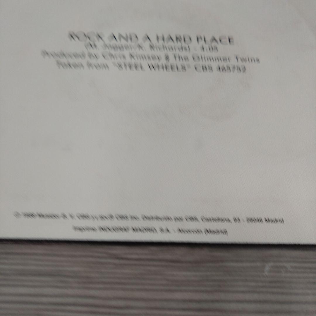 プロモ ROLLING STONES ROCK AND A HARD PLACE