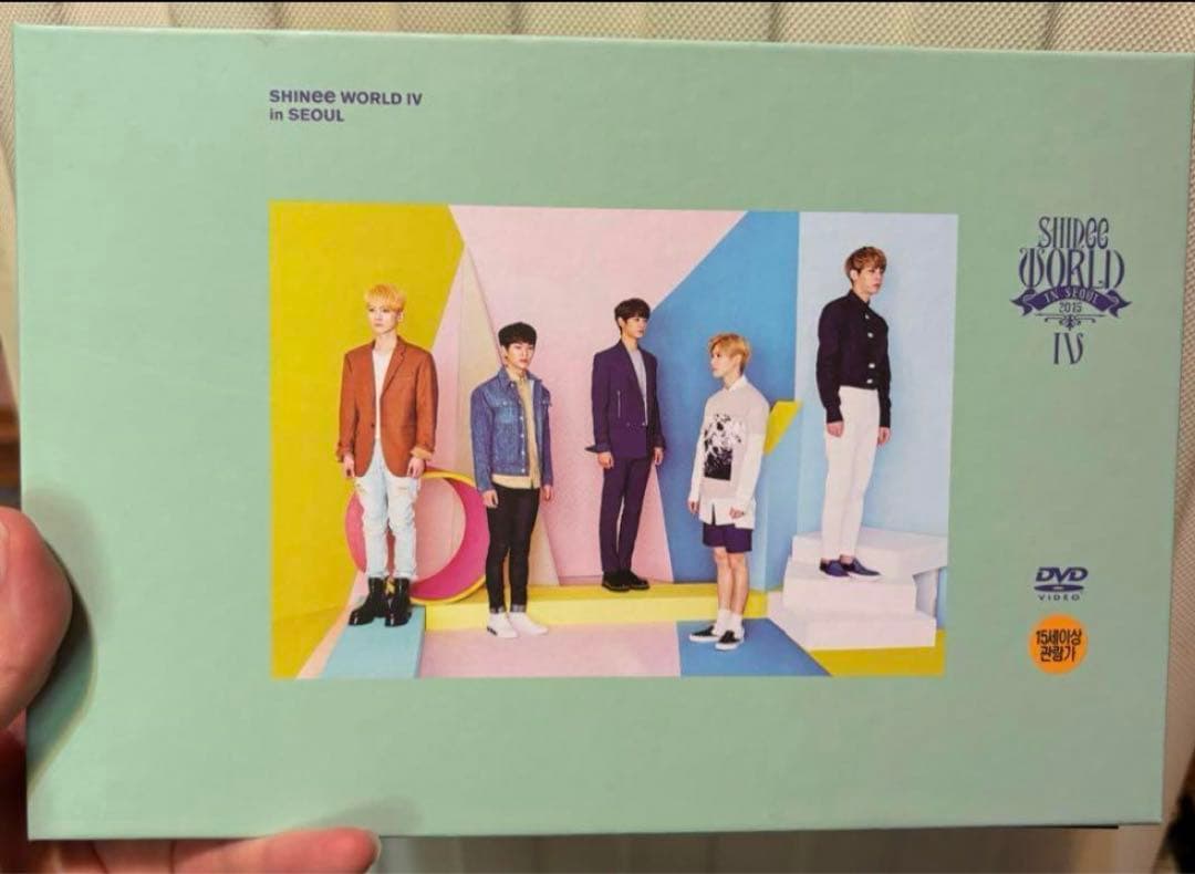 【新品未使用】【廃盤品】 SHINee WORLD IVinSEOULDVD
