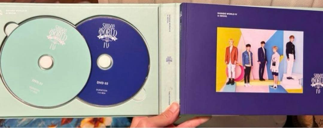【新品未使用】【廃盤品】 SHINee WORLD IVinSEOULDVD