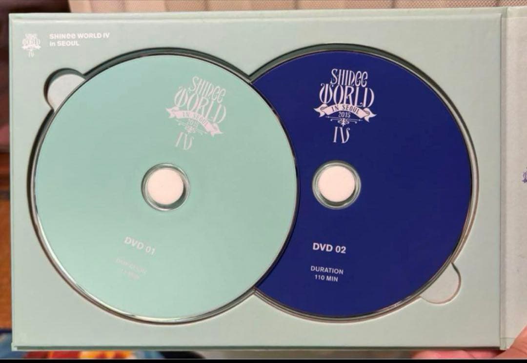 【新品未使用】【廃盤品】 SHINee WORLD IVinSEOULDVD