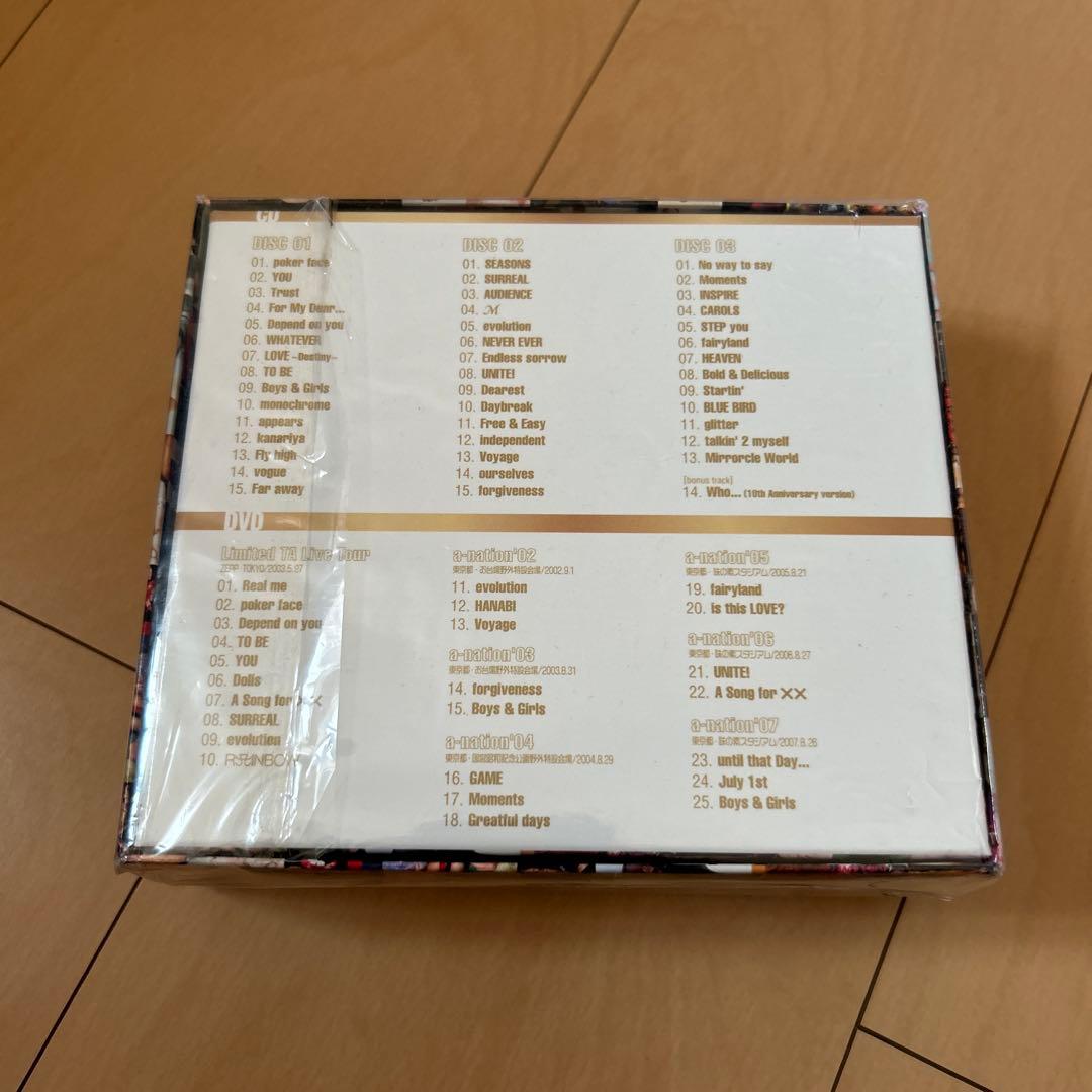 【即購入ok!!】浜崎あゆみ コンプリートベストDVD付 初回盤 新品同様