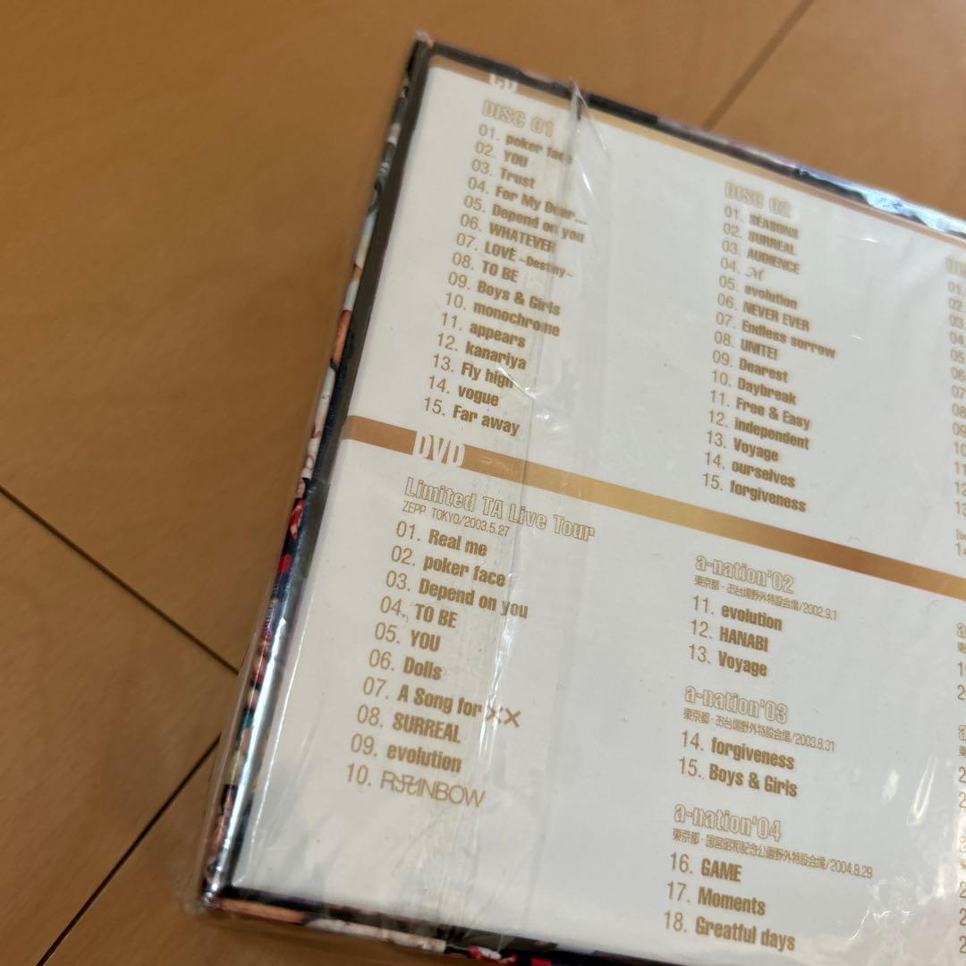 【即購入ok!!】浜崎あゆみ コンプリートベストDVD付 初回盤 新品同様