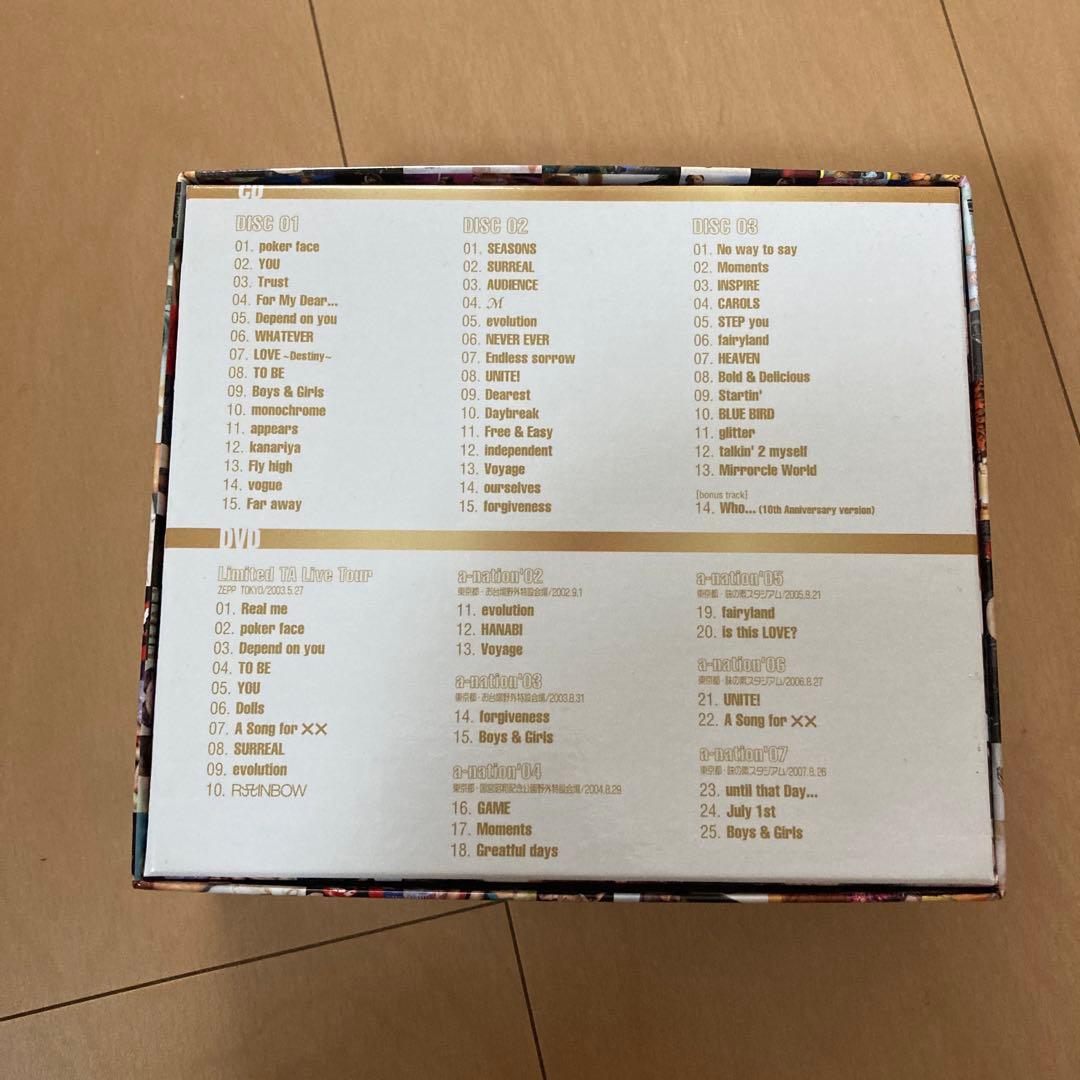 【即購入ok!!】浜崎あゆみ コンプリートベストDVD付 初回盤 新品同様