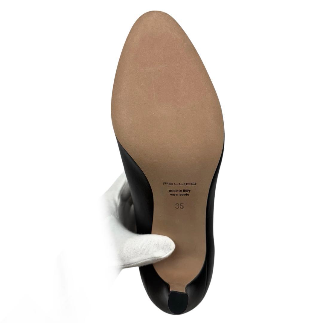 【新品同様】PELLICO ペリーコ　22cm 35 TAXI ブーツ 黒