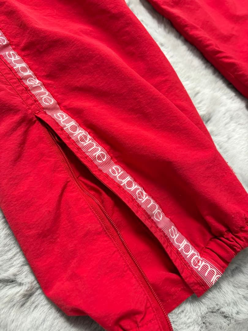 Supreme シュプリーム パンツ クラシックロゴ トラックパンツ レッド
