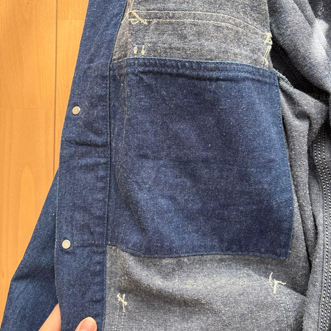 値下げ中　90s Carhartt デニムチョアコート星タグ　サイズ44