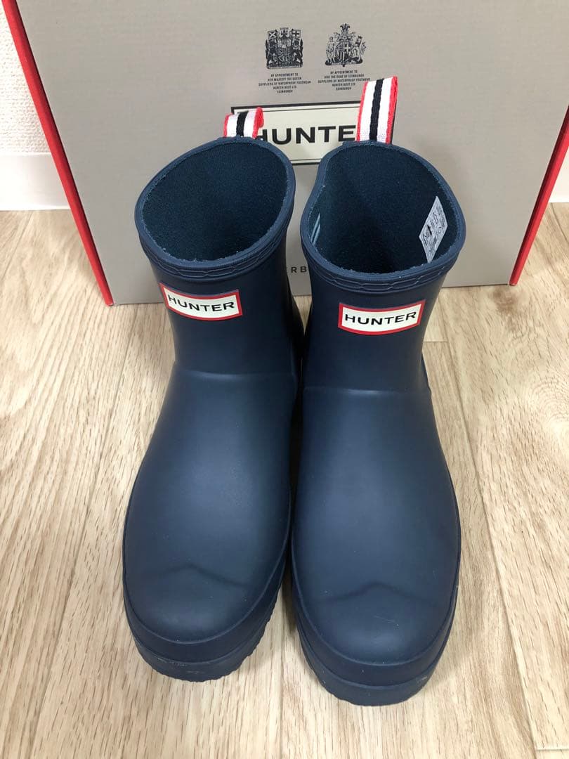 HUNTER オリジナル プレイ ショートブーツ レインブーツEU39