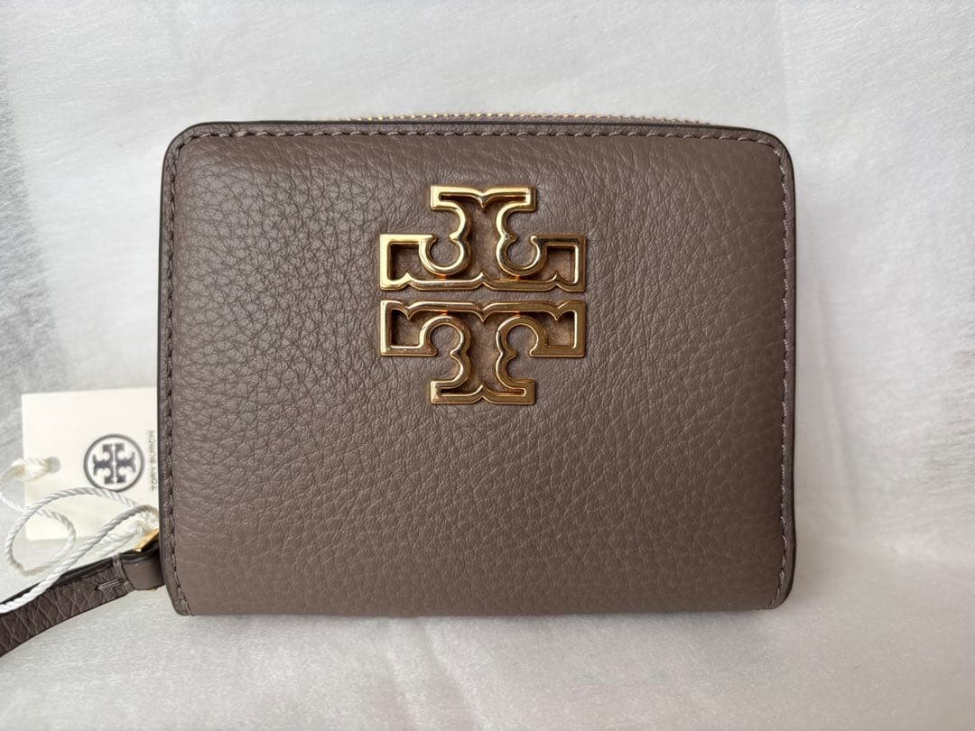 Tory Burch 【新品】グレーの二つ折り財布