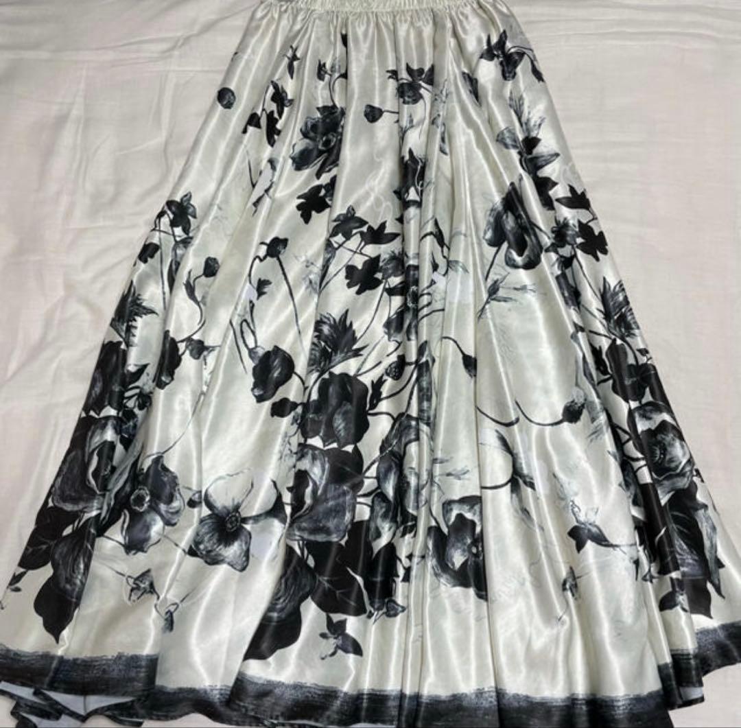 スカート Ameri ADELE FLARE INFLATE SKIRT