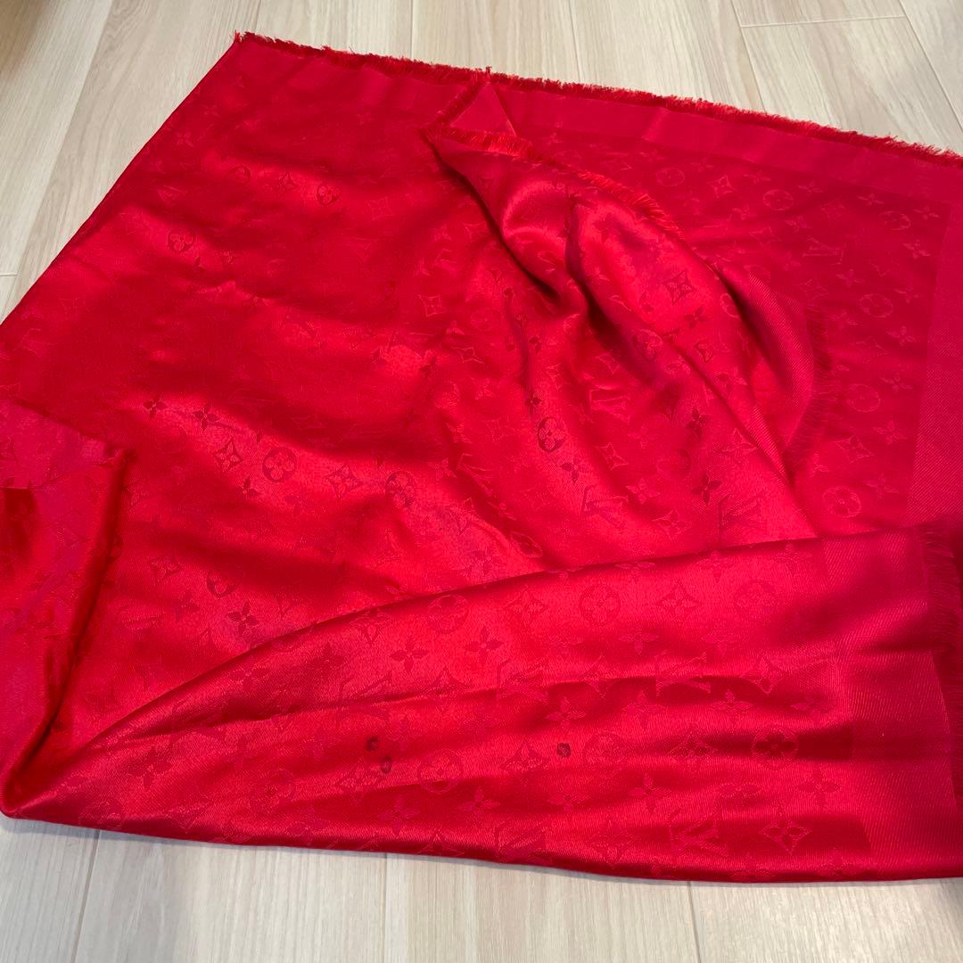 Louis Vuitton レッド ストール