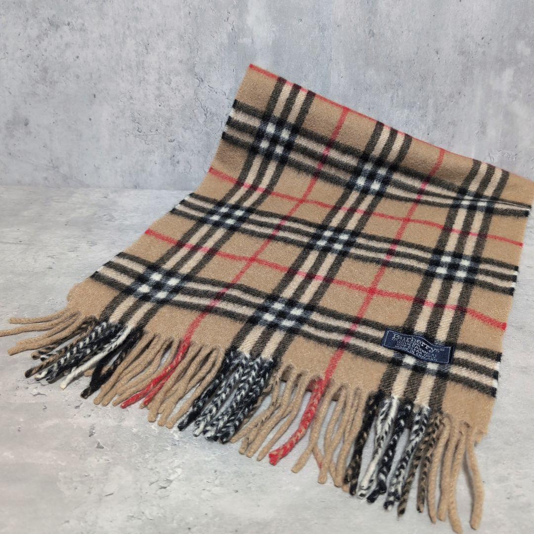BURBERRY バービリー　マフラー　カシミヤ100%