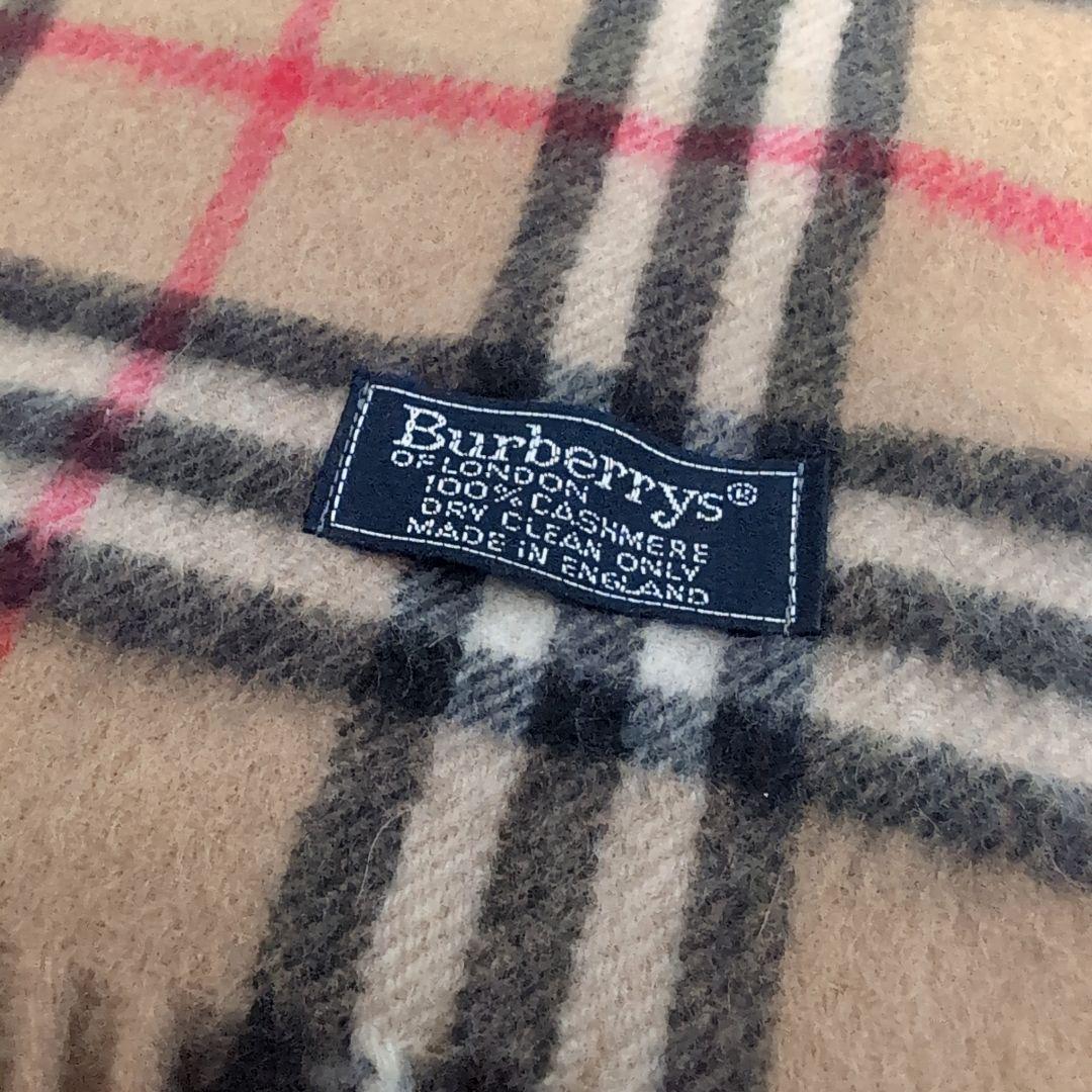 BURBERRY バービリー　マフラー　カシミヤ100%