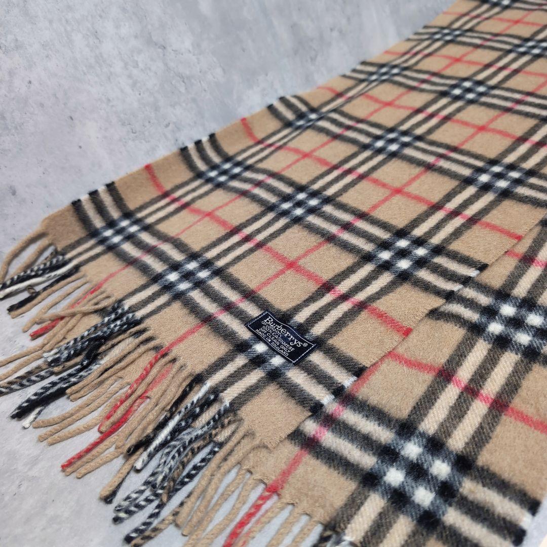 BURBERRY バービリー　マフラー　カシミヤ100%