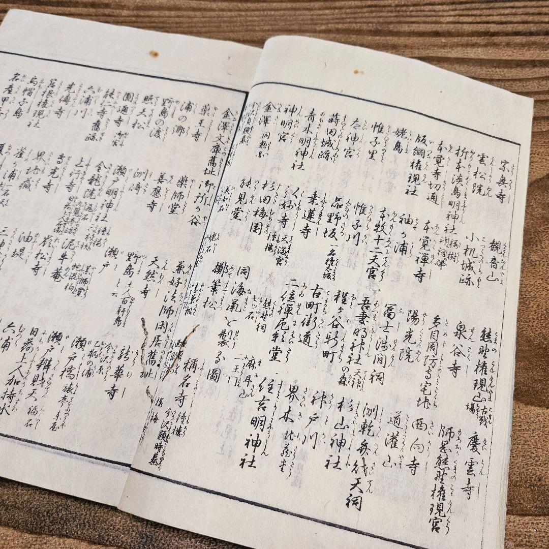 yy9180 古い和本 江戸名所図絵 巻2 天璇之部 風俗 地誌 浮世絵 古文書