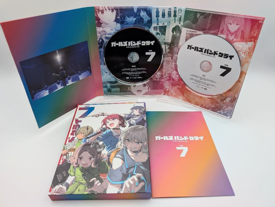 ガールズバンドクライ DVD 1〜7巻全巻セット 仁菜ぬいぐるみ付 豪華限定版①