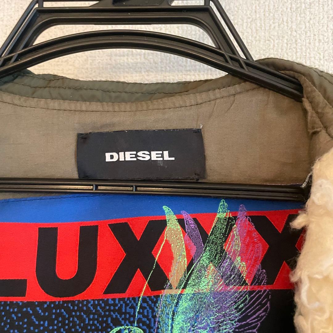 最終値下げ！DIESEL ミリタリージャケット ブルゾン　カーキ