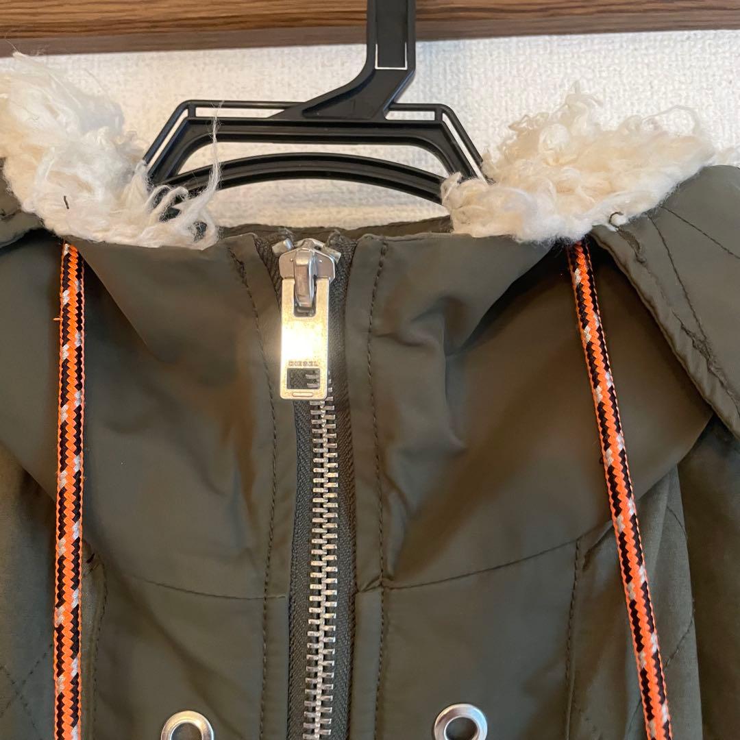 最終値下げ！DIESEL ミリタリージャケット ブルゾン　カーキ