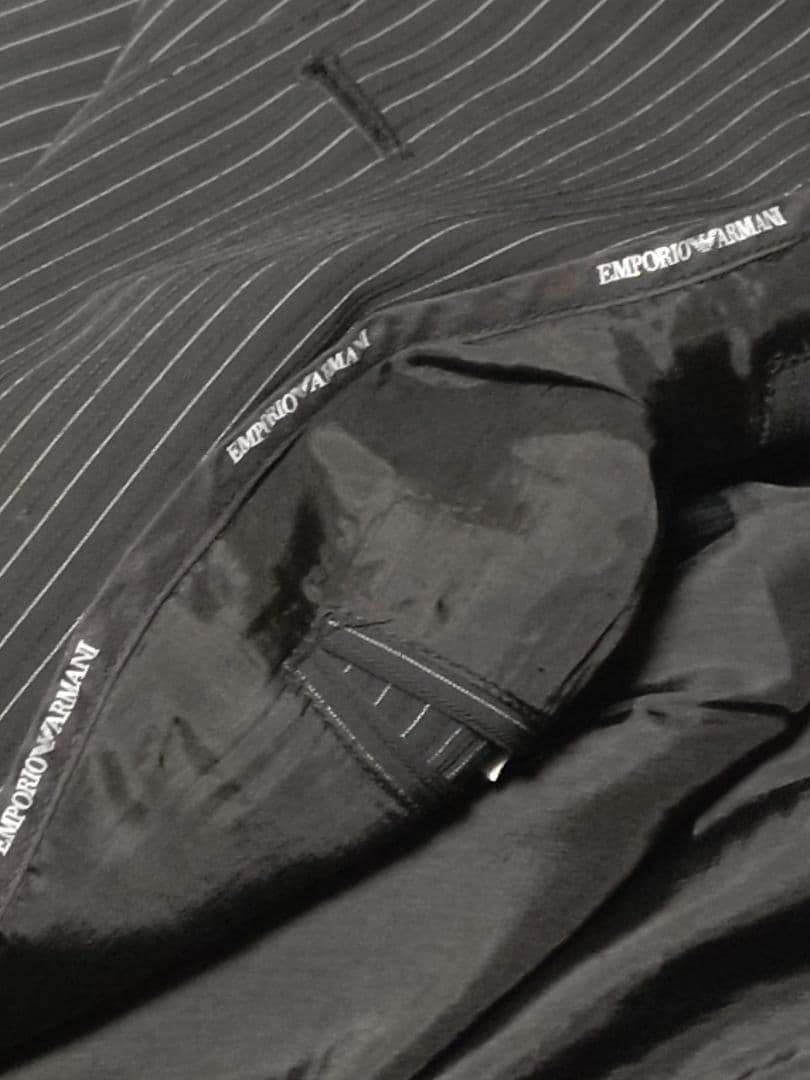 イタリア製 EMPORIO ARMANI セットアップ 裏地キュプラ